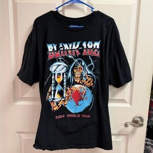 blink 182 concert t shirt